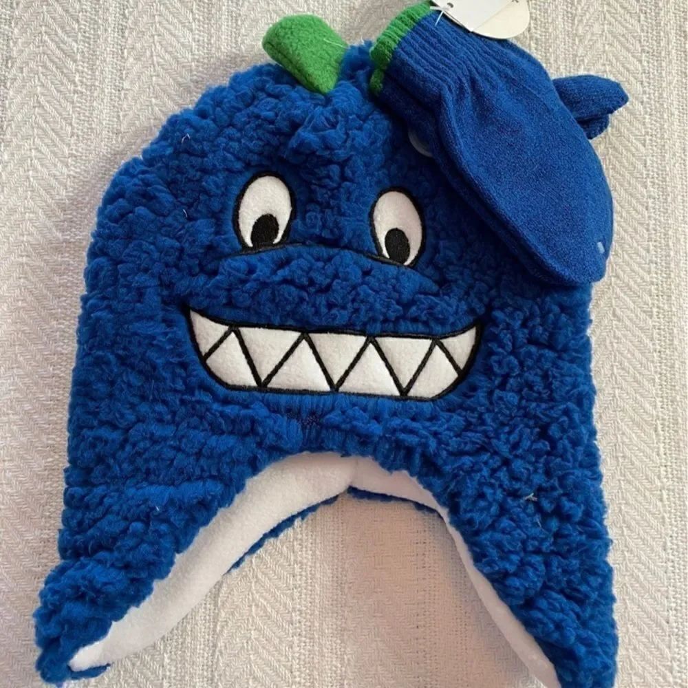 ABG MONSTER TRAPPER HAT & MITTEN SET